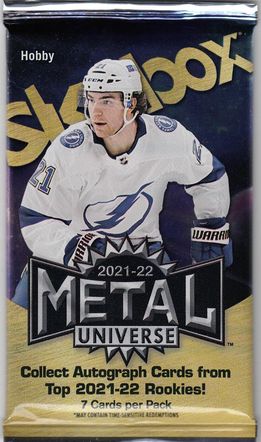 Hockey - 2021/22 - Upper Deck Skybox Metal Universe - Hobby Pack (7 Cards) Upper Deck 053334978583