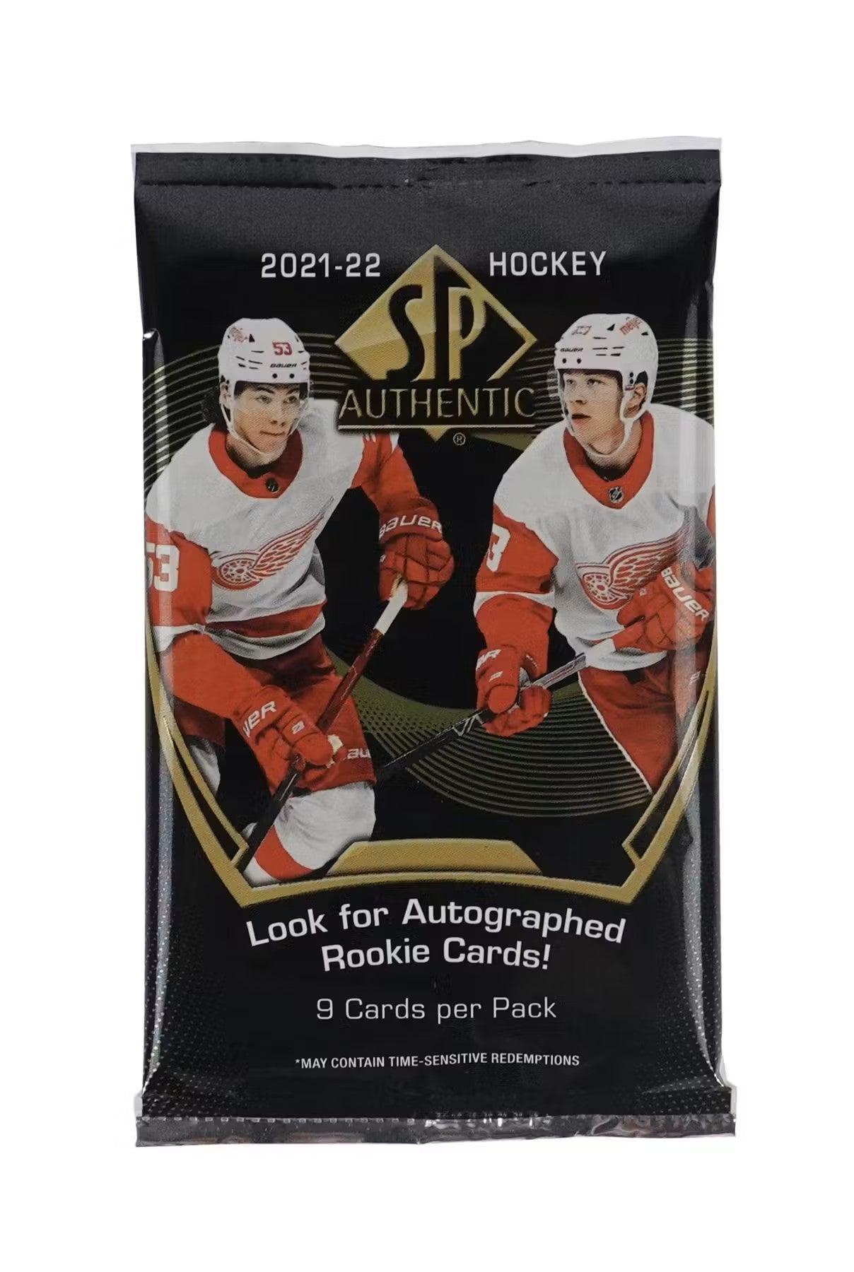 Hockey - 2021/22 - Upper Deck SP Authentic - Hobby Box (10 Packs) Upper Deck 053334984218