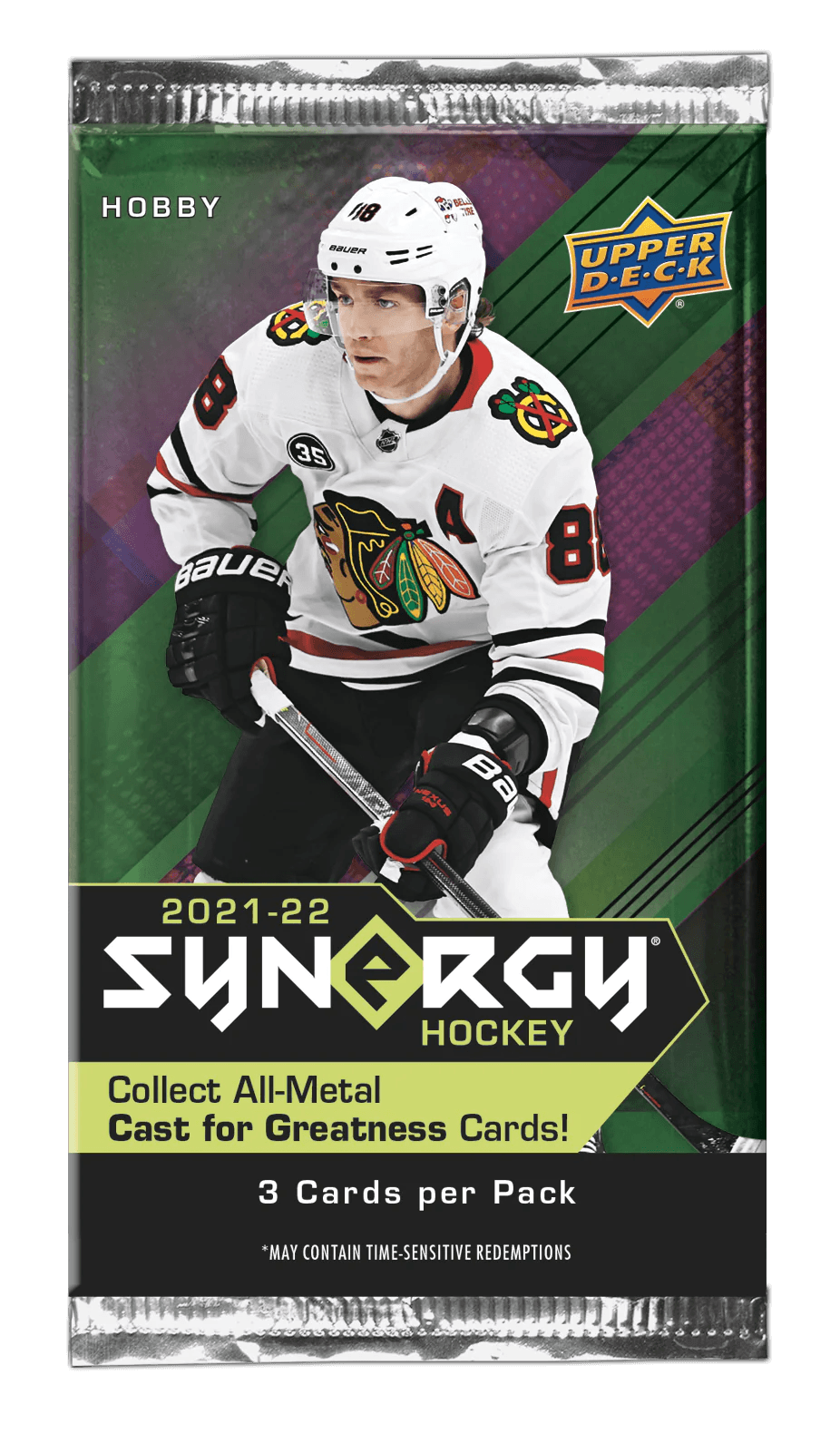 Hockey - 2021/22 - Upper Deck Synergy - Hobby Pack (3 Cards) Upper Deck 053334976022