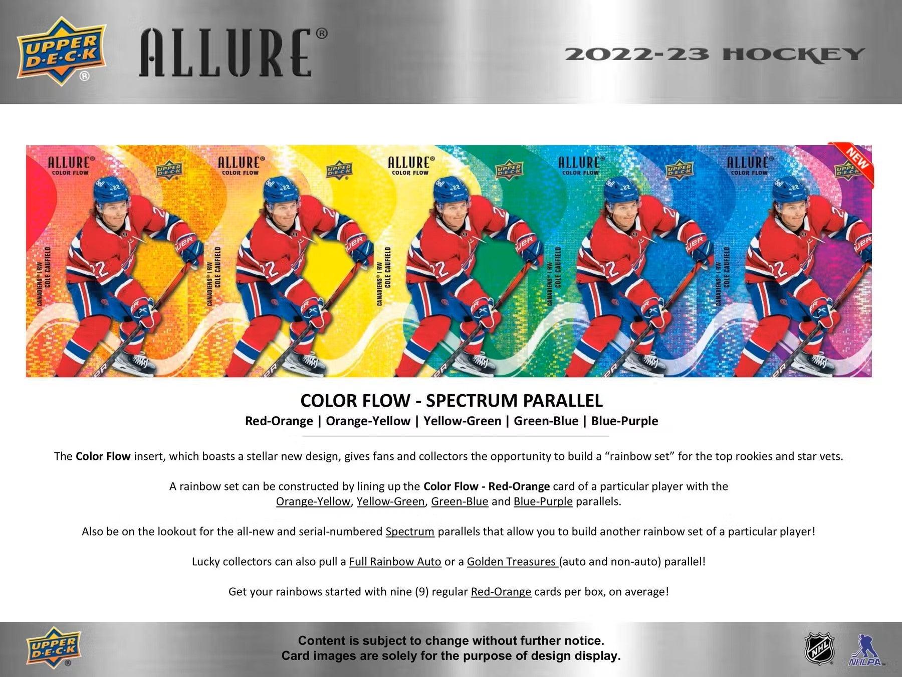 Hockey - 2022/23 - Upper Deck Allure - Hobby Box (9 Packs) Upper Deck 053334104548