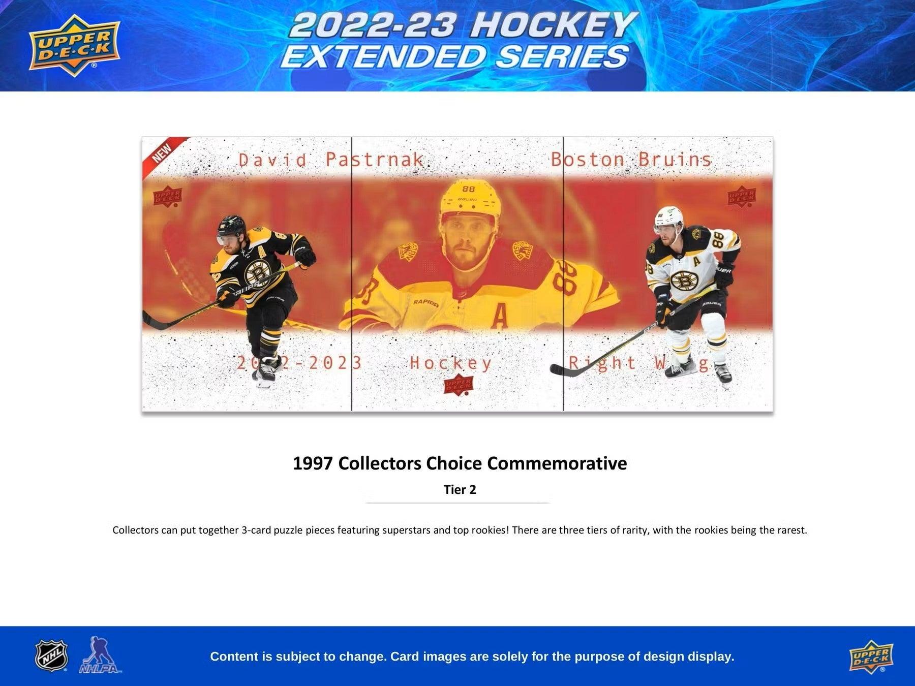 Hockey - 2022/23 - Upper Deck Extended Series - Hobby Pack (8 Cards) Upper Deck 053334145671