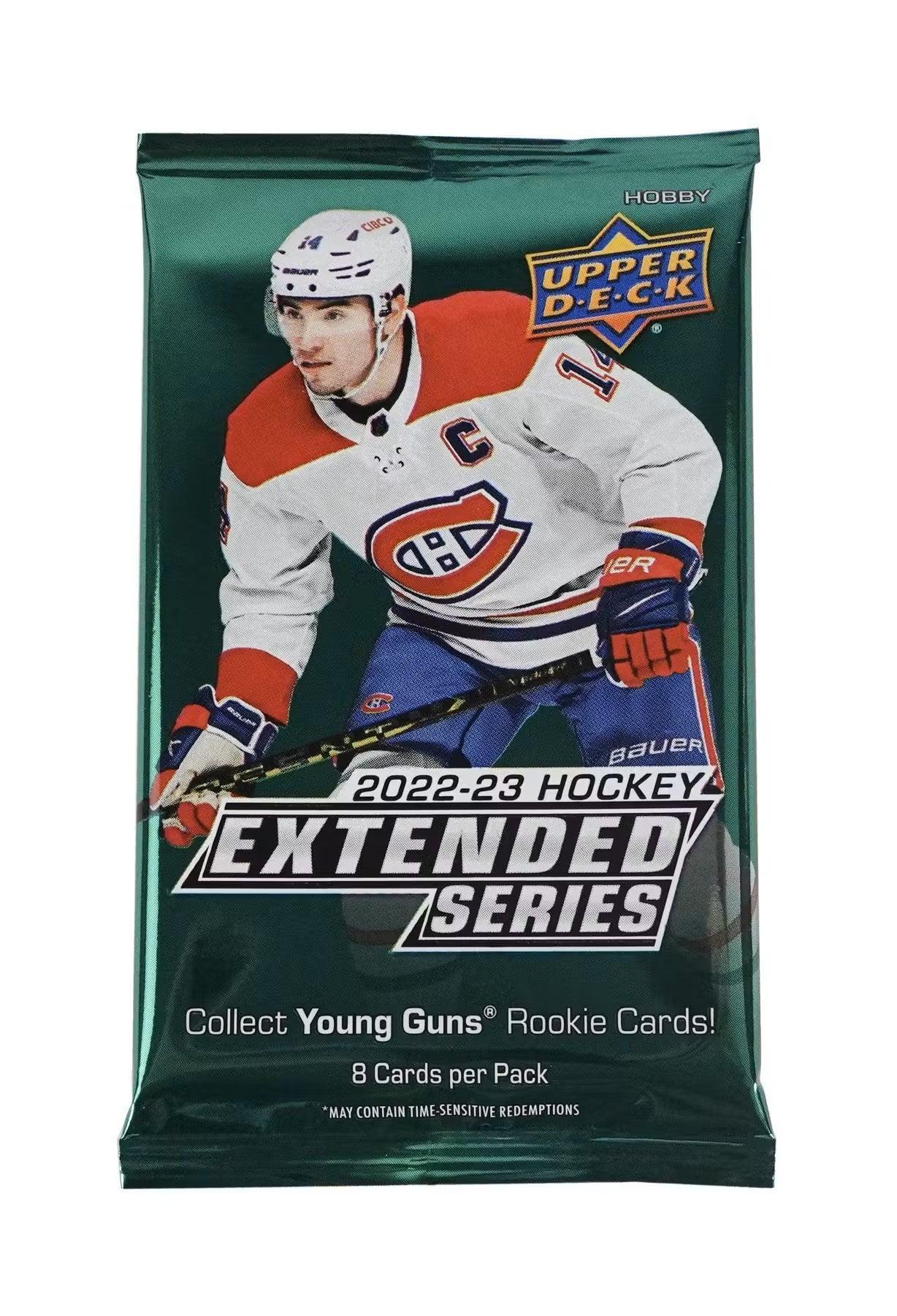 Hockey - 2022/23 - Upper Deck Extended Series - Hobby Pack (8 Cards) Upper Deck 053334145671