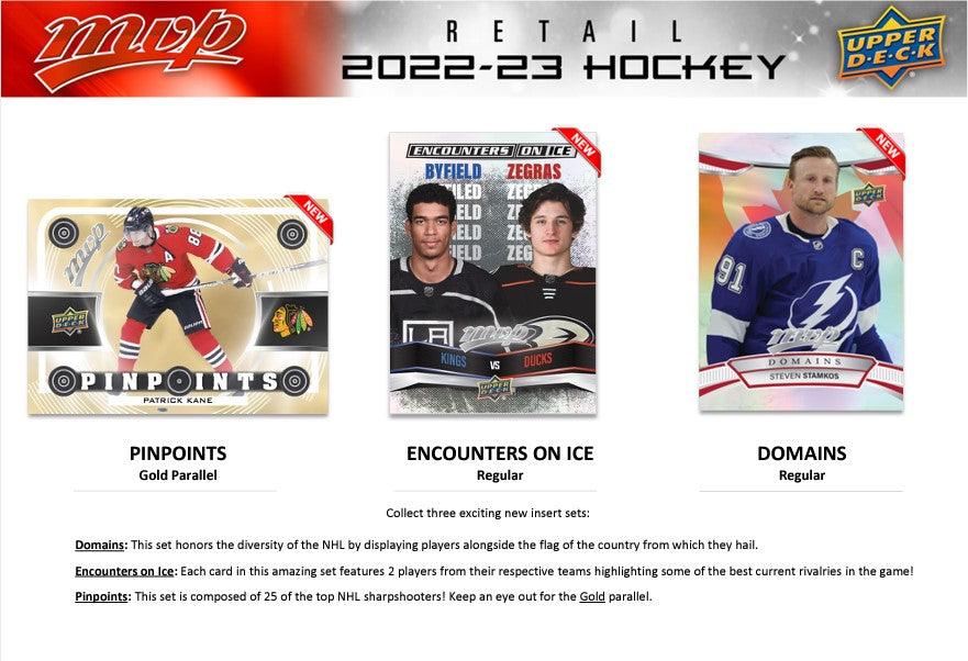 Hockey - 2022/23 - Upper Deck MVP - Blaster Box (15 Packs) Upper Deck 053334995481