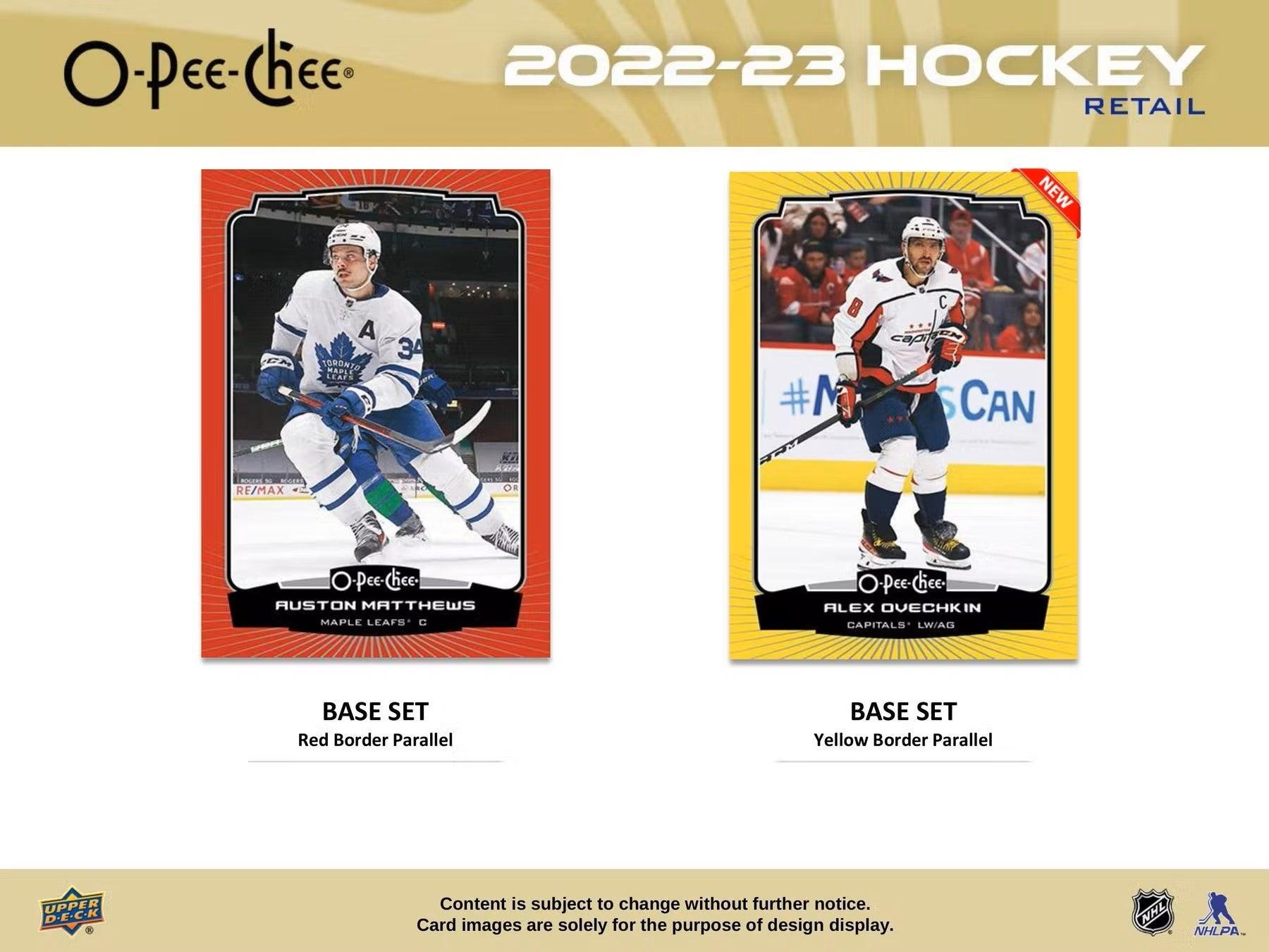 Hockey - 2022/23 - Upper Deck O - Pee - Chee - Blaster Box (9 Packs) Upper Deck 053334103664