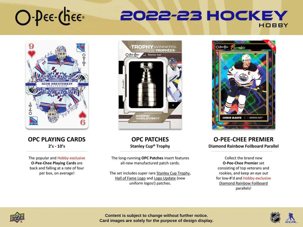 Hockey - 2022/23 - Upper Deck O - Pee - Chee - Hobby Box (18 Packs) Upper Deck 053334103633