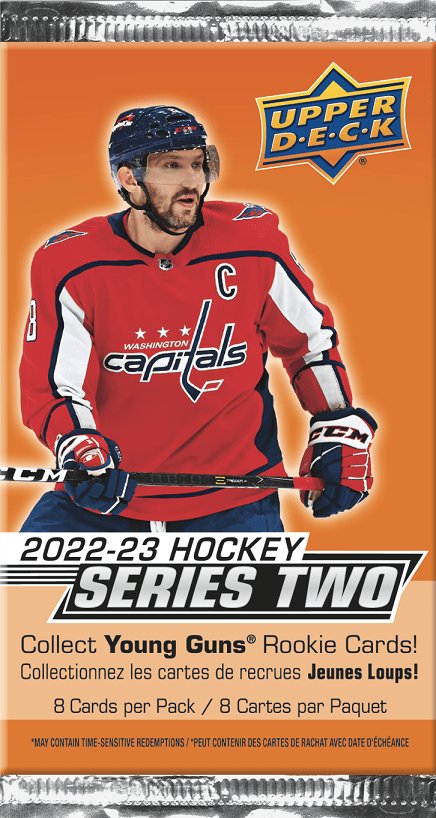 Hockey - 2022/23 - Upper Deck Series 2 - Retail Box (24 Packs) Upper Deck 053334131117