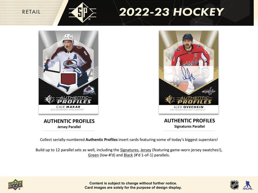 Hockey - 2022/23 - Upper Deck SP - Retail Pack (5 Cards) Upper Deck 053334121798