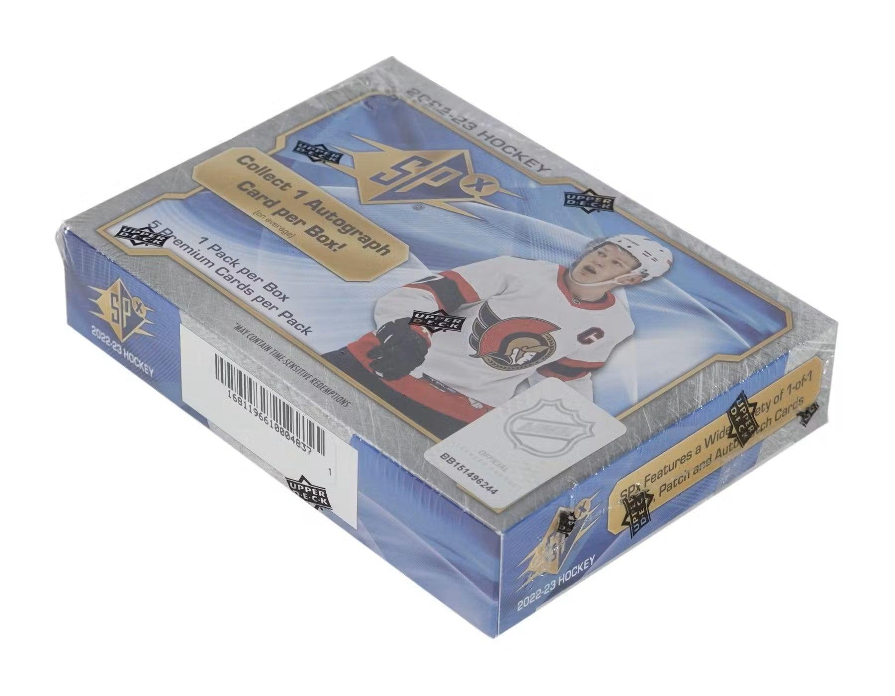 Hockey - 2022/23 - Upper Deck SPx - Hobby Box (5 Cards) Upper Deck 053334119672