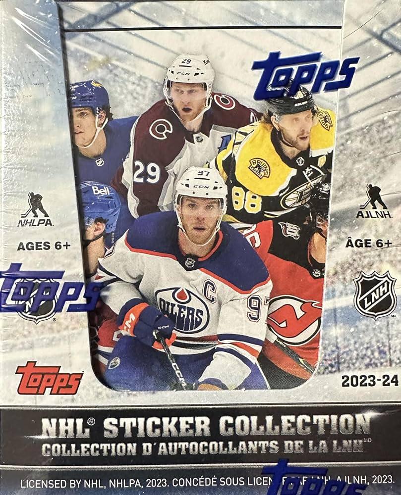 Hockey - 2023/24 - Topps - NHL Sticker Box (50 Packs) Topps 887521121632