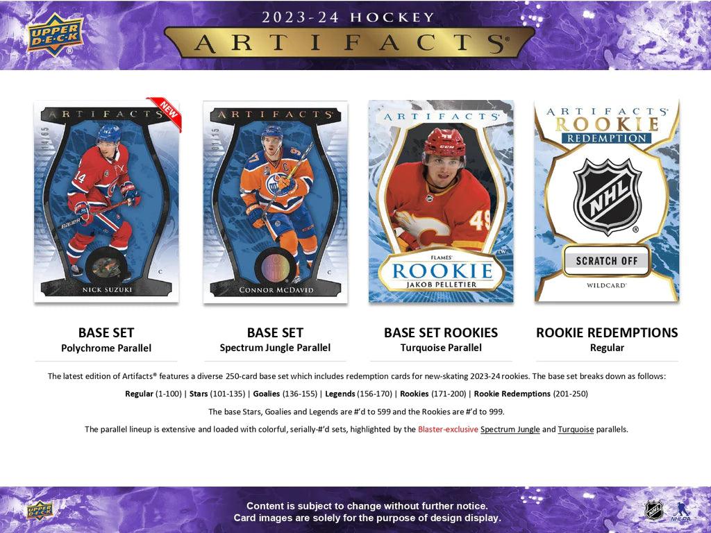 Hockey - 2023/24 - Upper Deck Artifacts - Blaster Box (7 Packs) Upper Deck 053334148474