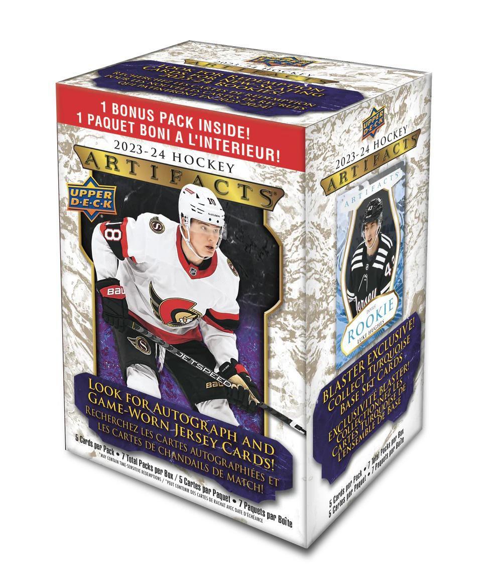 Hockey - 2023/24 - Upper Deck Artifacts - Blaster Box (7 Packs) Upper Deck 053334148474