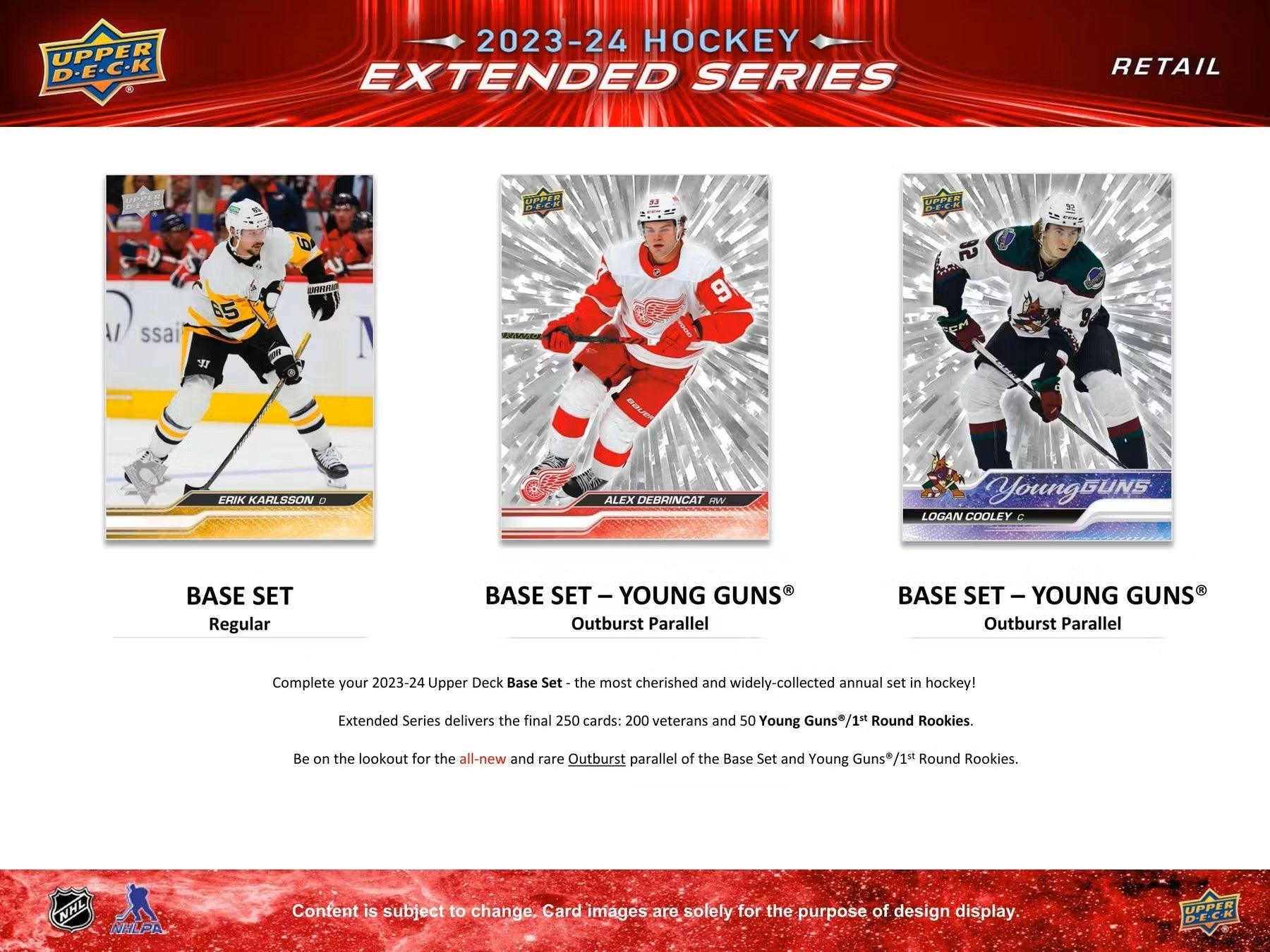 Hockey - 2023/24 - Upper Deck Extended Series - Blaster Box (4 Packs) Upper Deck 0053334549172