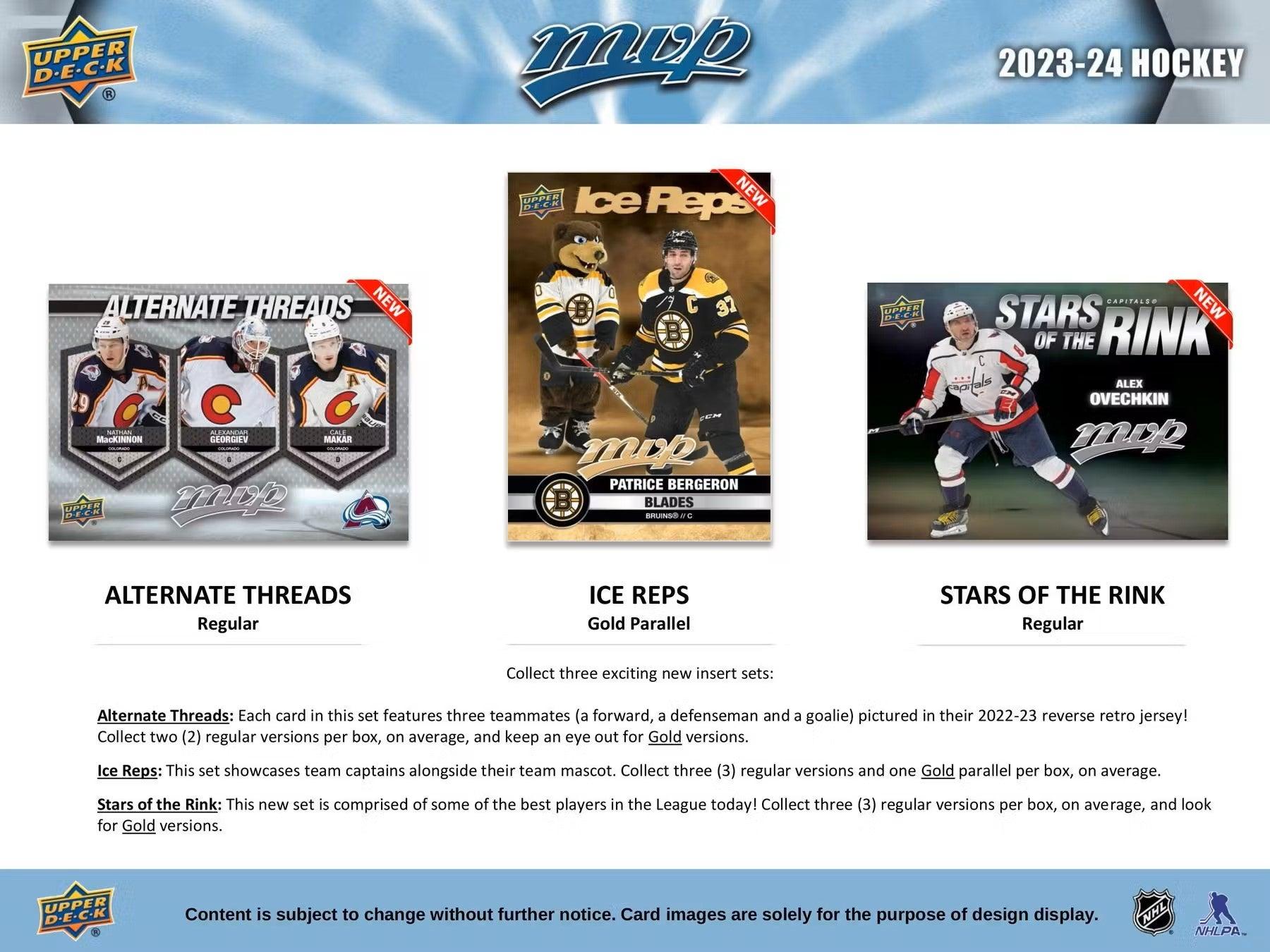 Hockey - 2023/24 - Upper Deck MVP - Hobby Pack (8 Cards) Upper Deck 053334336512