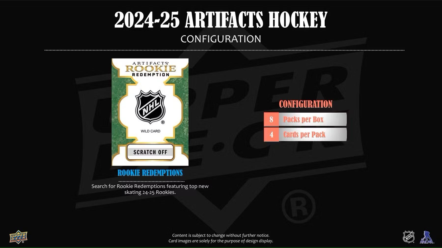 Hockey - 2024/25 - Upper Deck Artifacts - Blaster Box (7 Packs) Upper Deck 053334550789