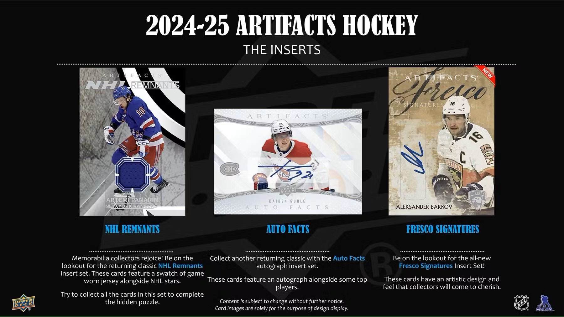 Hockey - 2024/25 - Upper Deck Artifacts - Blaster Box (7 Packs) Upper Deck 053334550789