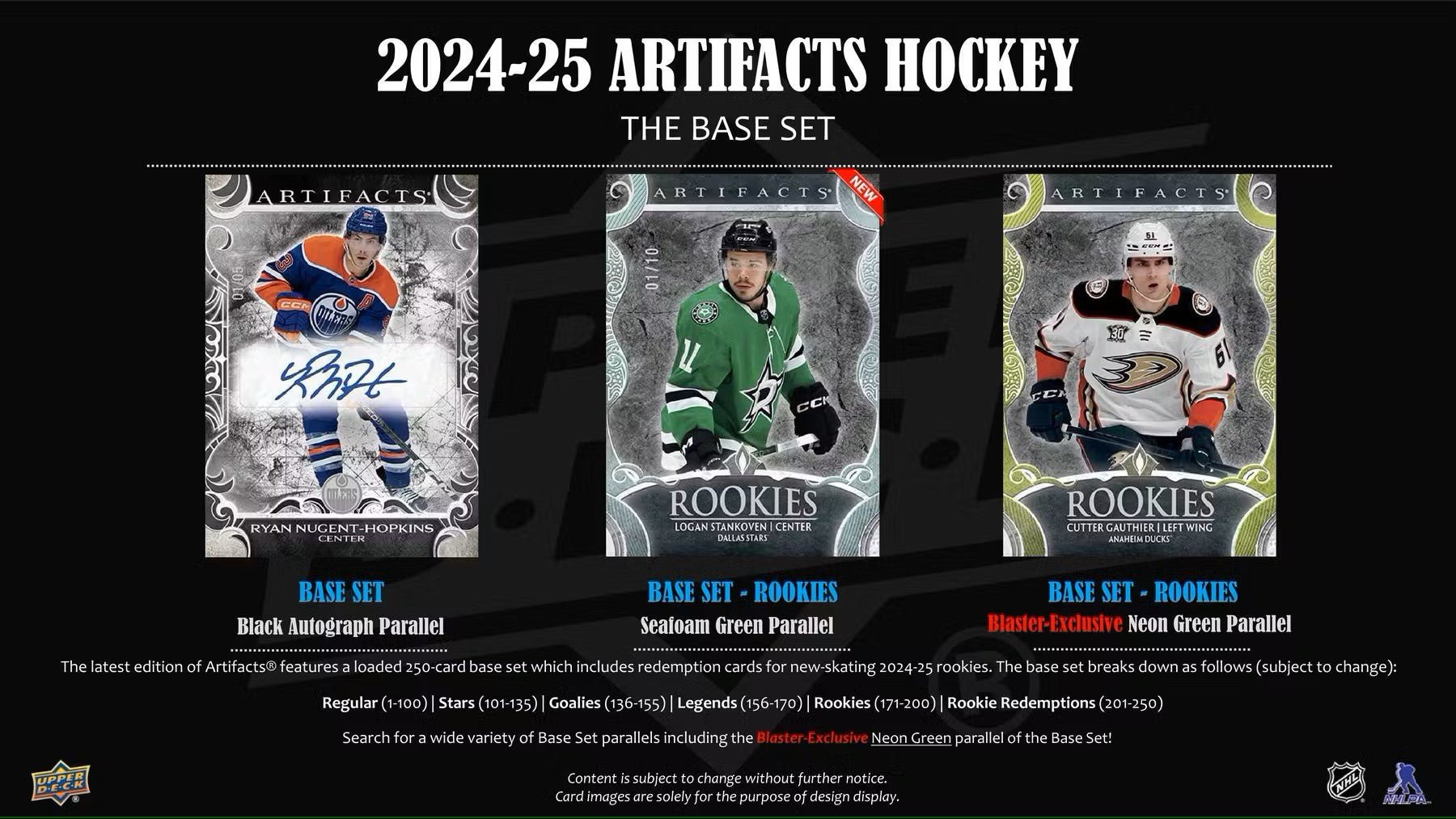 Hockey - 2024/25 - Upper Deck Artifacts - Blaster Box (7 Packs) Upper Deck 053334550789