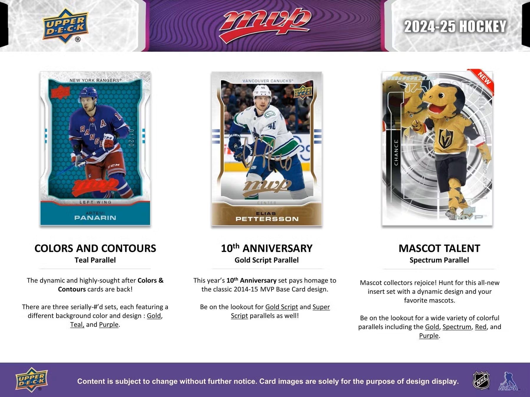 Hockey - 2024/25 - Upper Deck MVP - Hobby Box (20 Packs) Upper Deck 053334550611