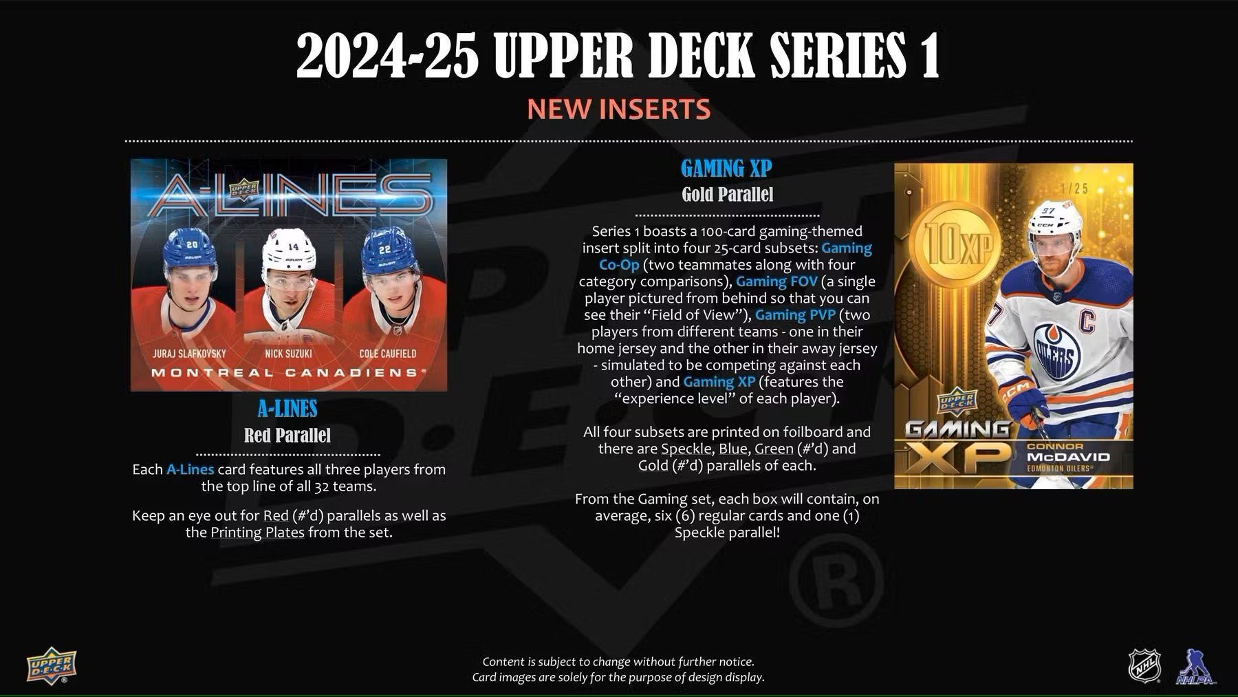 Hockey - 2024/25 - Upper Deck Series 1 - Blaster Box (4 Packs) Upper Deck 053334656078