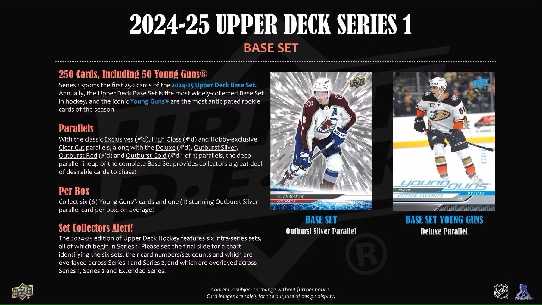 Hockey - 2024/25 - Upper Deck Series 1 - Blaster Box (4 Packs) Upper Deck 053334656078