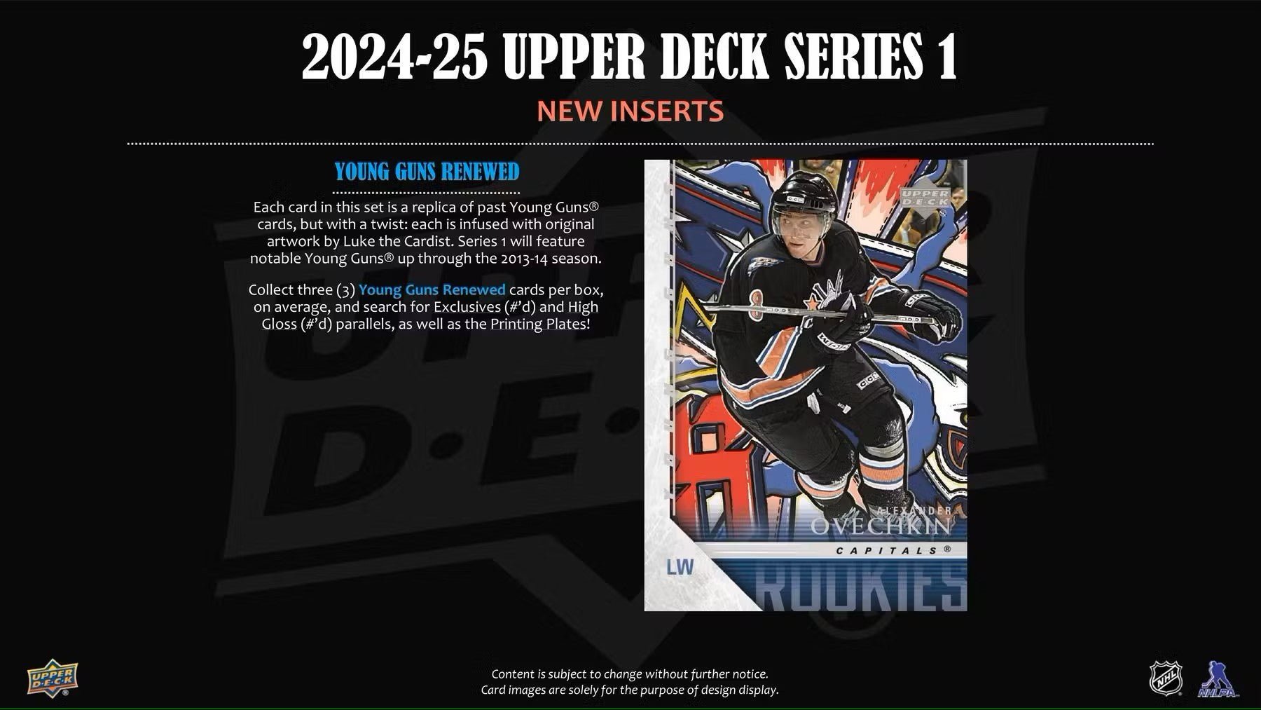 Hockey - 2024/25 - Upper Deck Series 1 - Blaster Box (4 Packs) Upper Deck 053334656078