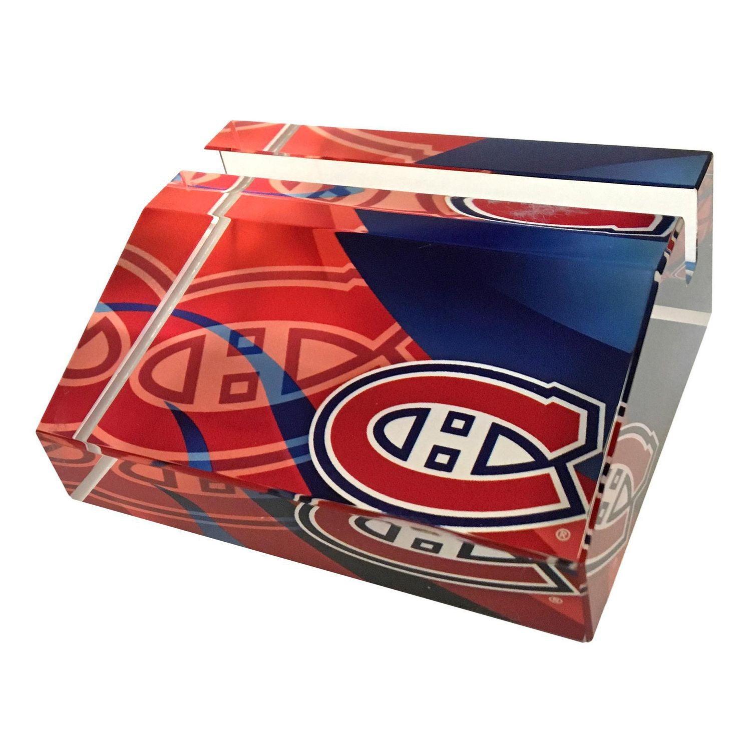 Hockey - Card Holder - NHL Crystal Collectible - Montreal Canadiens NHL 799272120751