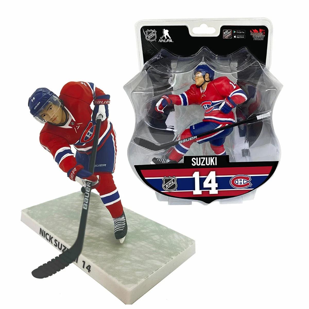 Imports Dragon - Hockey Figure - NHL Montreal Canadiens - Nick Suzuki (home jersey) #14 Imports Dragon 672781030936