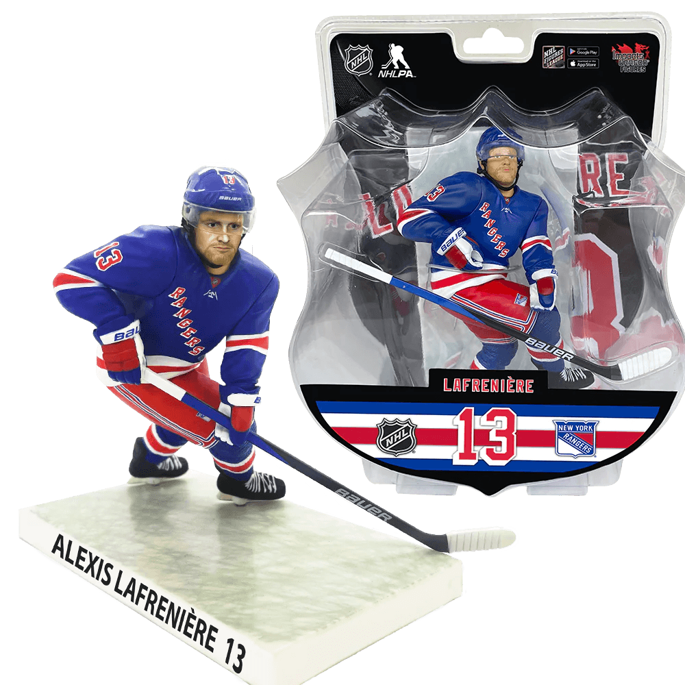 Imports Dragon - Hockey Figure - NHL New York Rangers - Alexis Lafreniere (home jersey) #13 Imports Dragon 672781030967