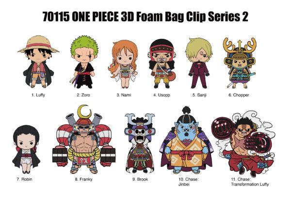 Keychain / Bag Clip - One Piece - Series 2 Monogram International Inc. 077764681608