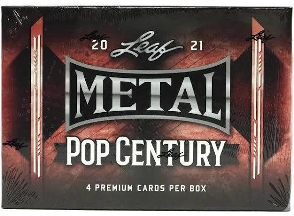 Leaf - 2021 - Metal Pop Century - Hobby Box (4 Cards) Leaf 819110013882