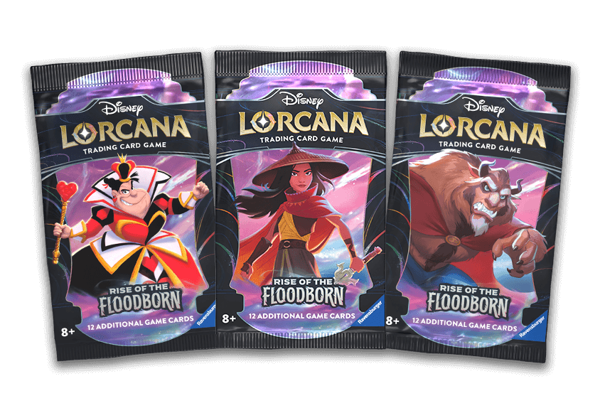 Lorcana - Rise Of The Floodborn - Booster Pack (12 Cards) Ravensburger 4050368982438