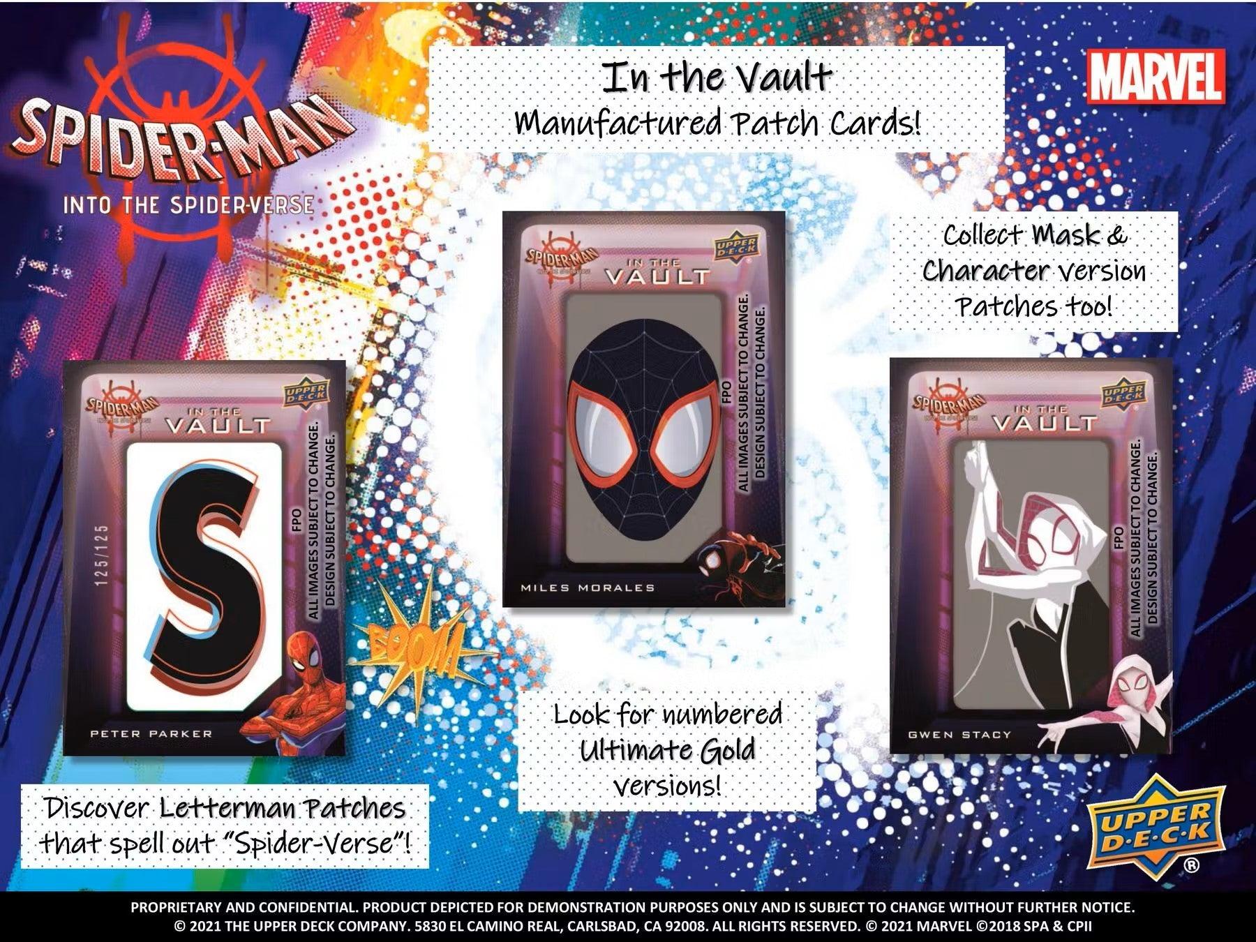 Marvel - 2022 Upper Deck - Spider - Man Into the Spider - Verse - Hobby Box (15 Packs) Upper Deck 053334974554