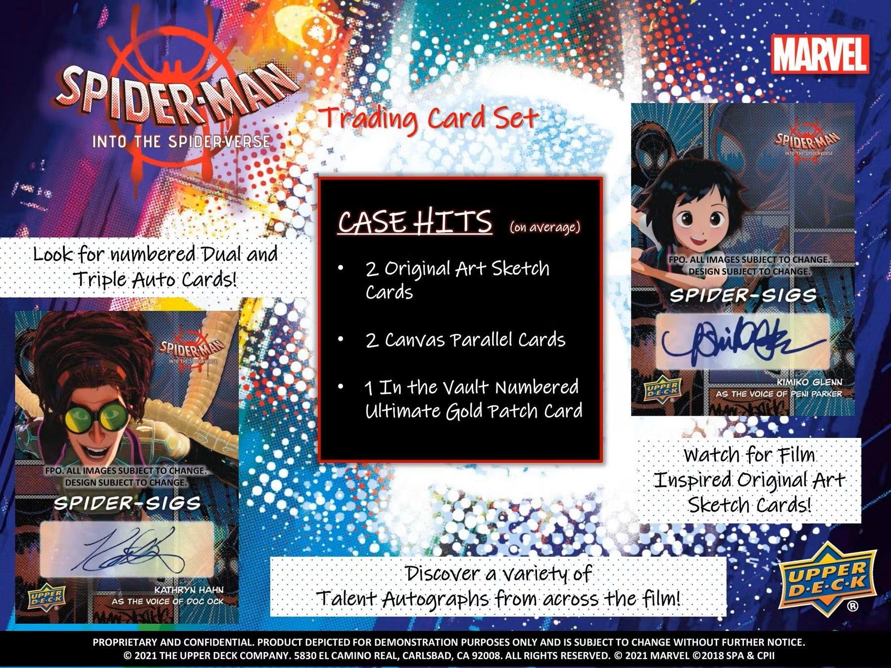 Marvel - 2022 Upper Deck - Spider - Man Into the Spider - Verse - Hobby Box (15 Packs) Upper Deck 053334974554