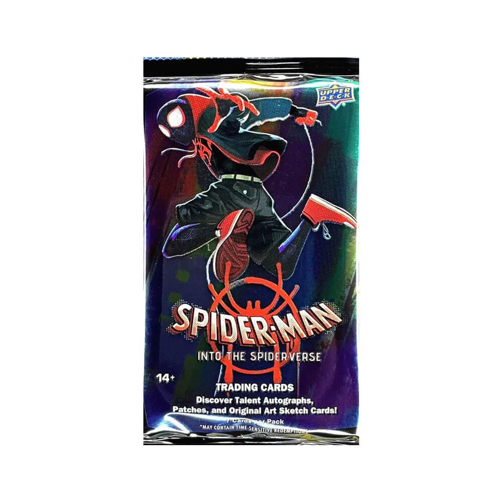 Marvel - 2022 Upper Deck - Spider - Man Into the Spider - Verse - Hobby Pack (7 Cards) Upper Deck 053334974561