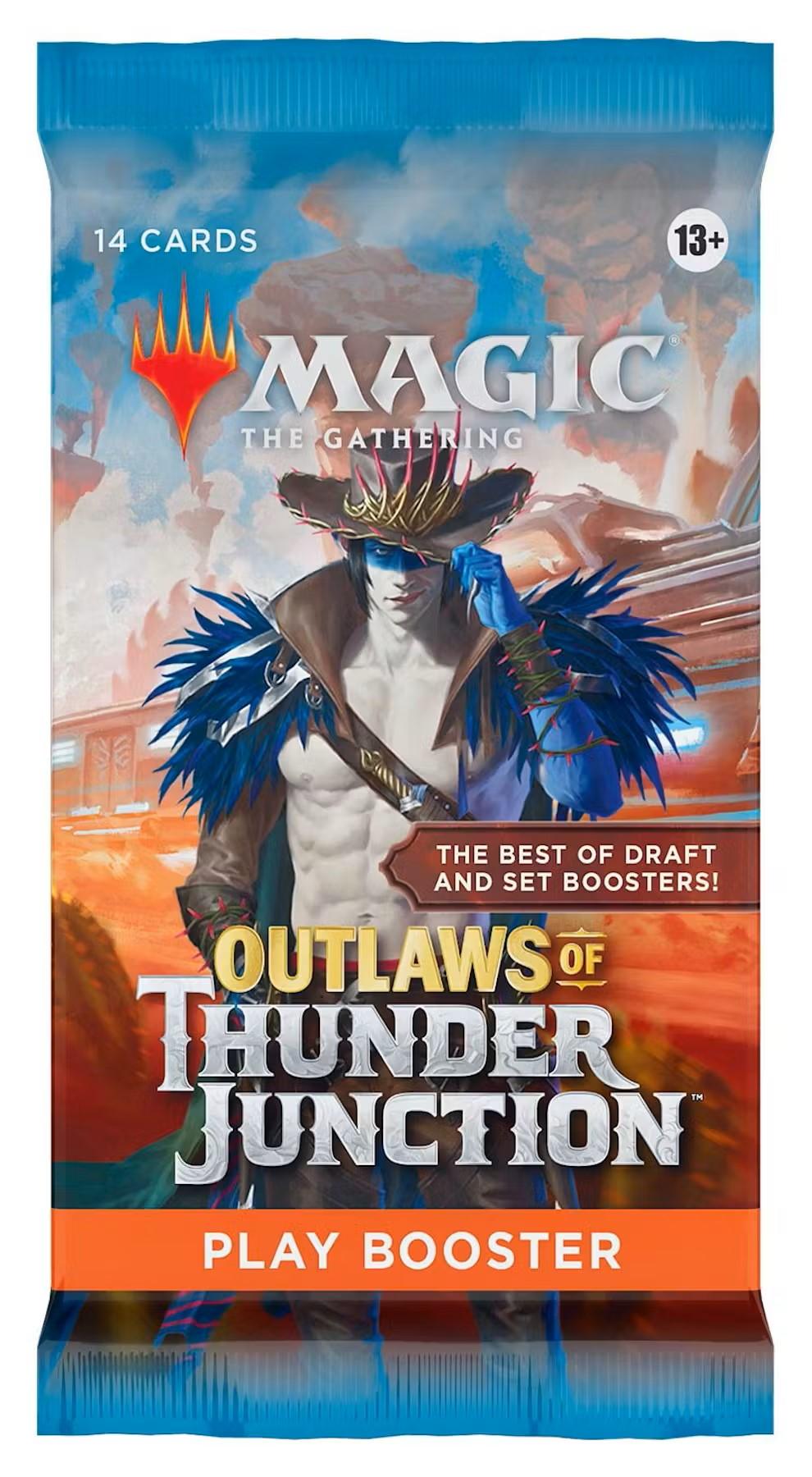 MTG - Outlaws of Thunder Junction - Play Booster Pack (14 Cards) Wizards of the Coast 195166252384