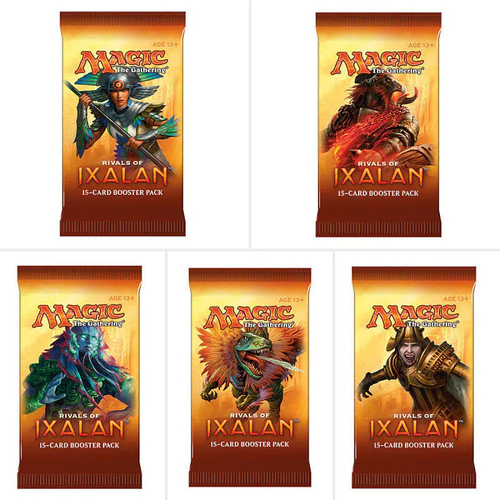 MTG - Rivals of Ixalan - Set Booster Pack (12 Cards) Wizards of the Coast 630509550609