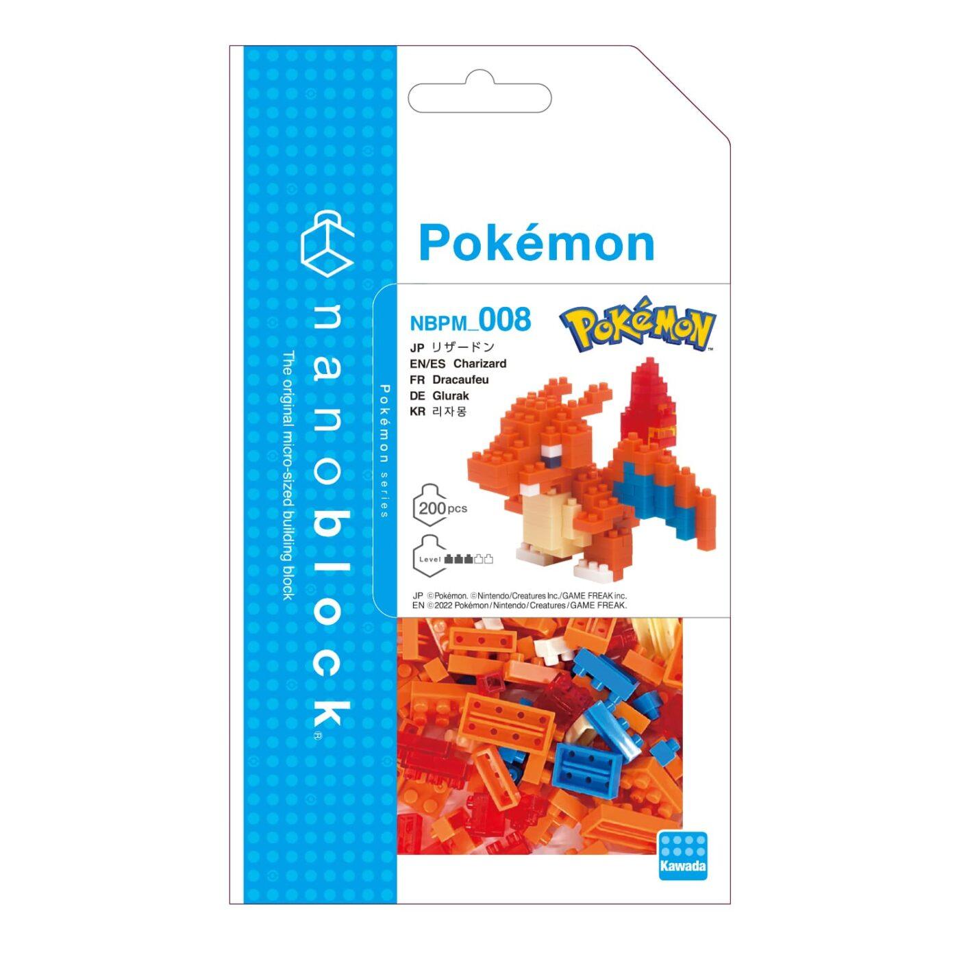 Nanoblock - Pokemon - Charizard Kawada 4972825146248