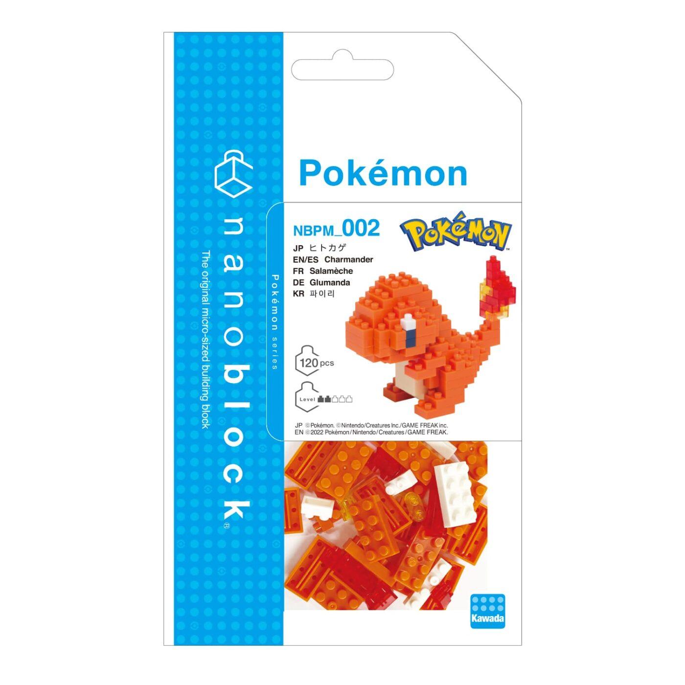 Nanoblock - Pokemon - Charmander Kawada 4972825146200