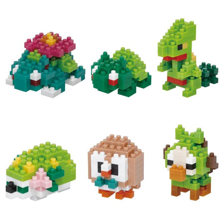 Nanoblock - Pokemon - Grass Type Kawada 4972825224588