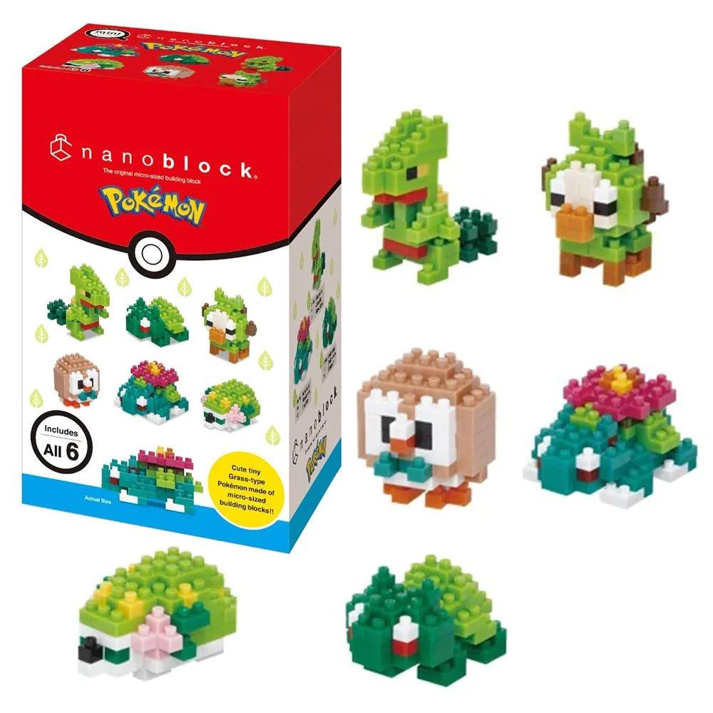 Nanoblock - Pokemon - Grass Type Kawada 4972825224588