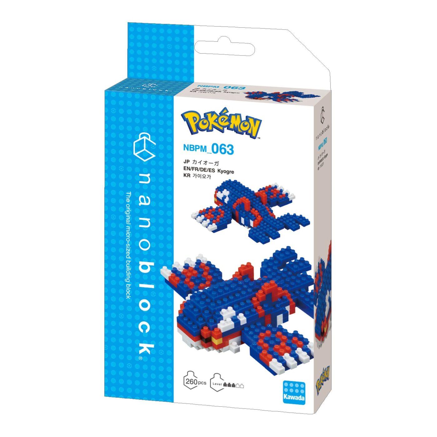 Nanoblock - Pokemon - Kyogre Kawada 4972825216781