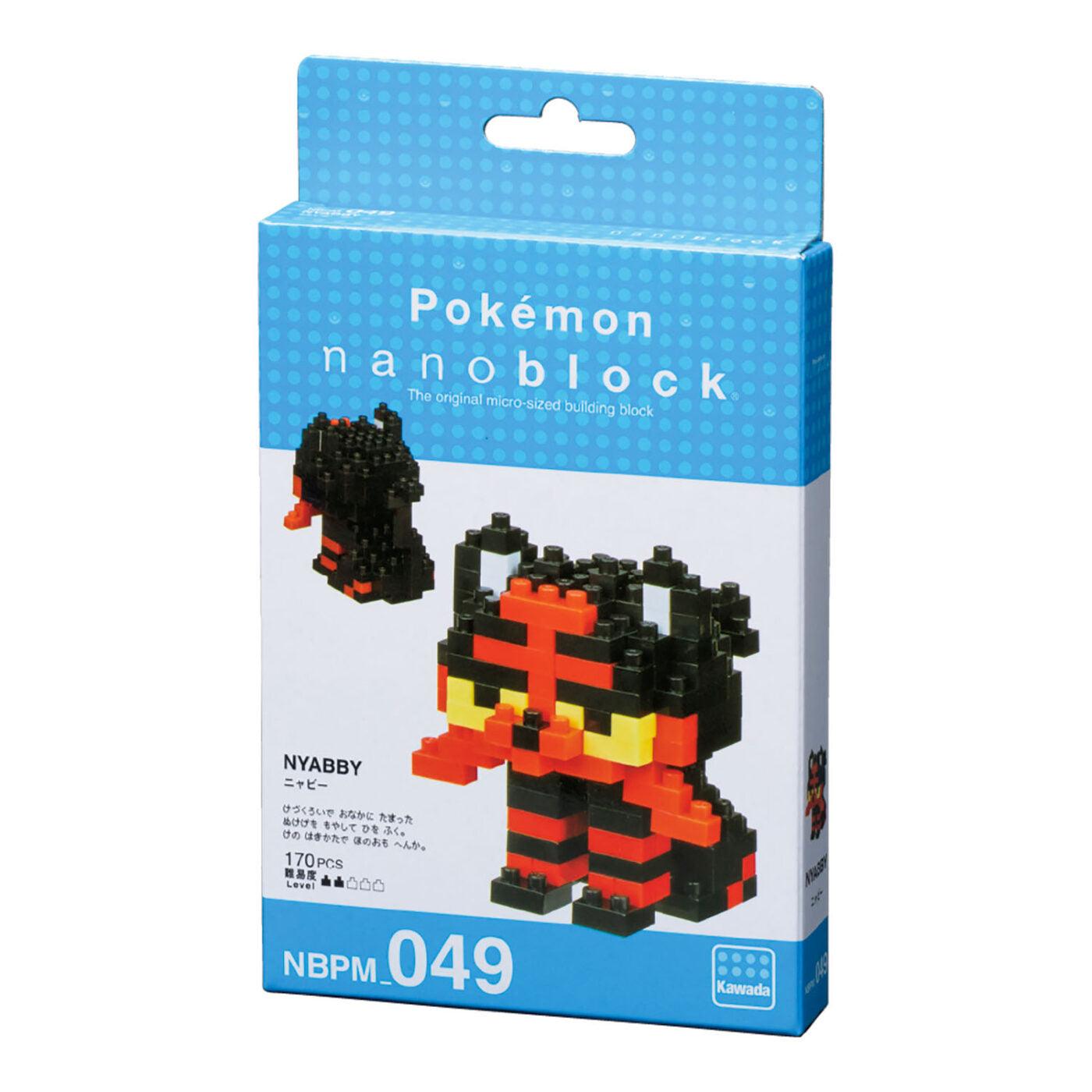 Nanoblock - Pokemon - Litten Kawada 4972825214534