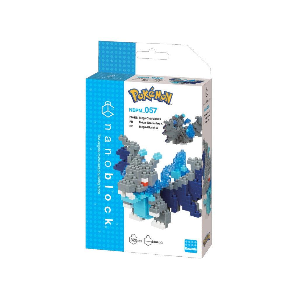 Nanoblock - Pokemon - Mega Charizard X Kawada 4972825215494