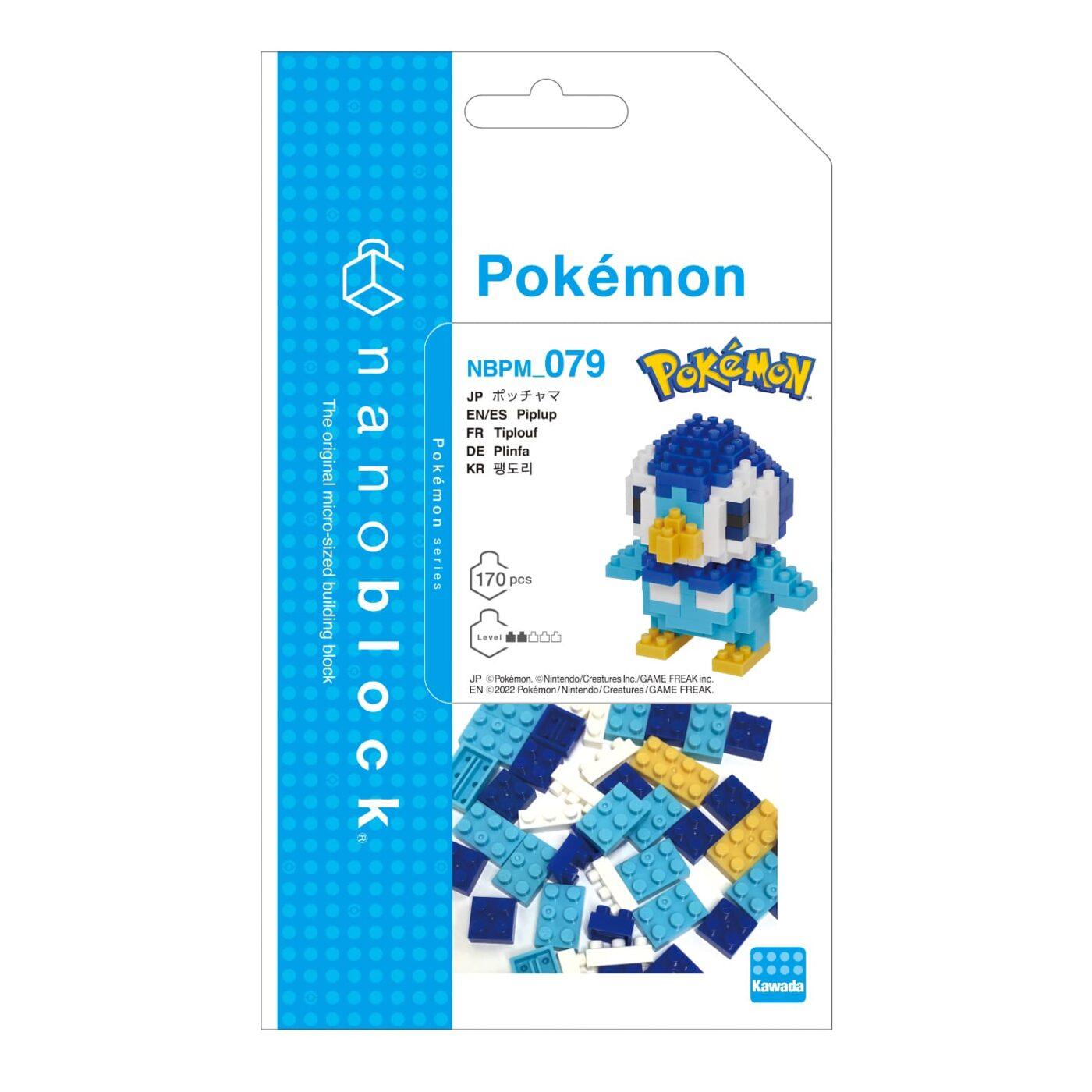 Nanoblock - Pokemon - Piplup Kawada 4972825222683