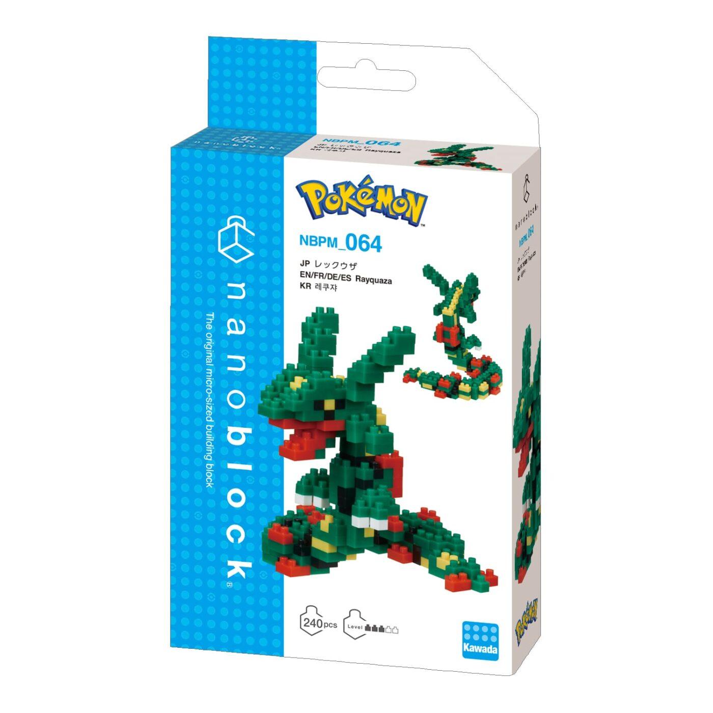 Nanoblock - Pokemon - Rayquaza Kawada 4972825216774