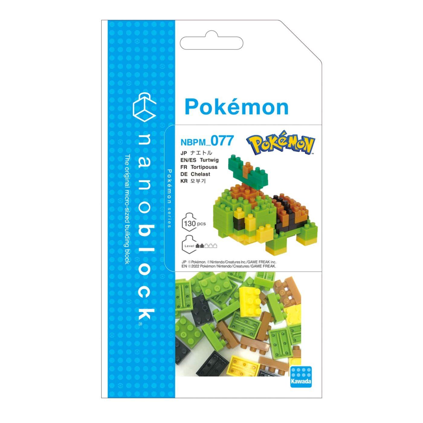 Nanoblock - Pokemon - Turtwig Kawada 4972825222669