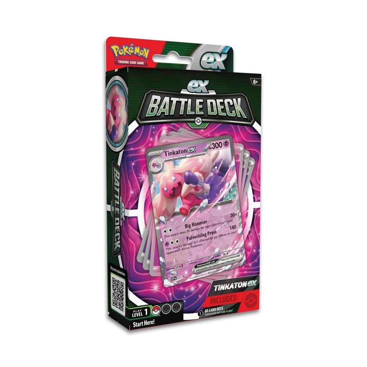 Pokemon Battle Deck - Tinkaton ex Pokémon 820650852404