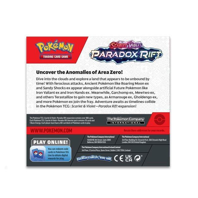 Pokemon Booster Box (36 Packs) - Scarlet & Violet - Paradox Rift Pokémon 820650863998