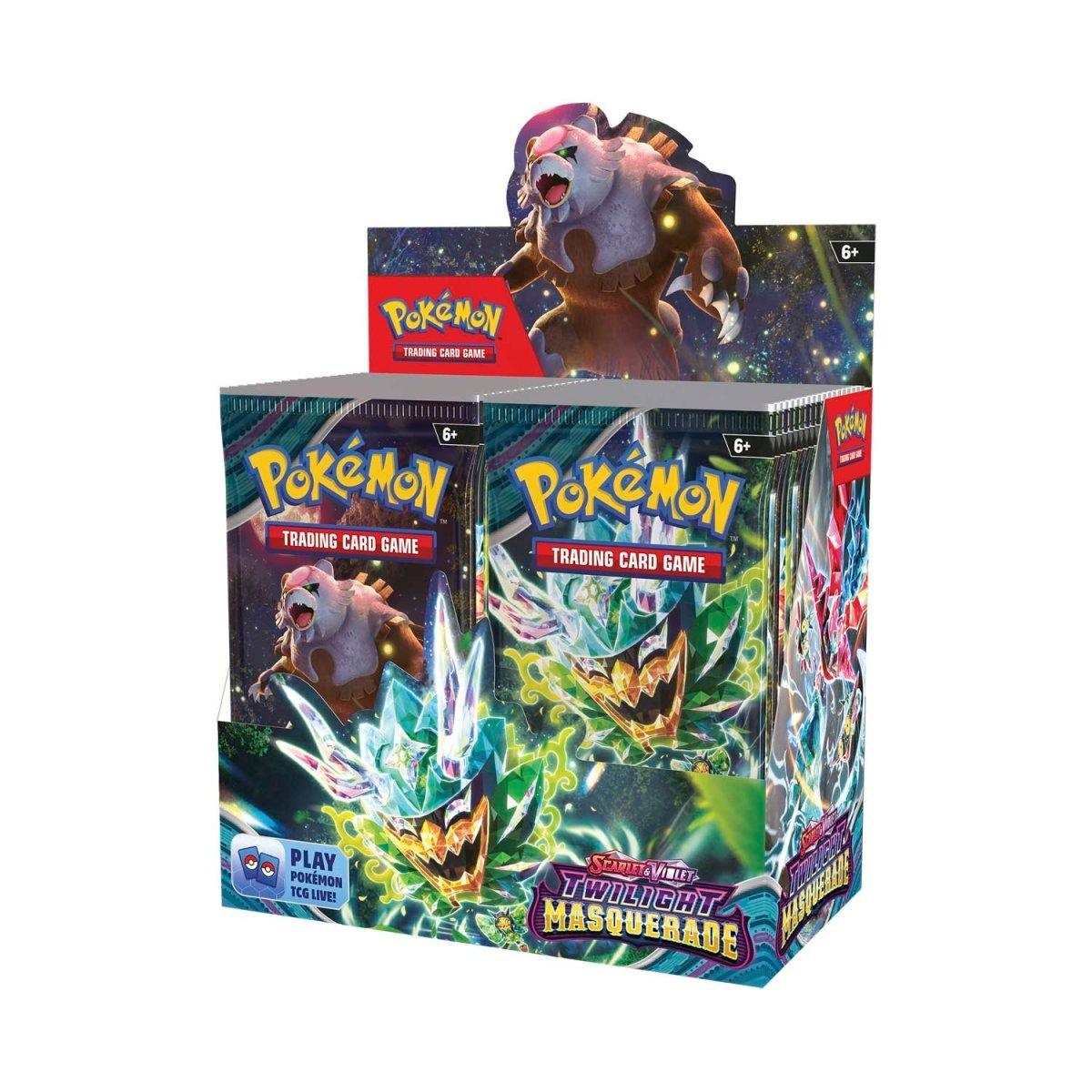 Pokemon Booster Box (36 Packs) - Scarlet & Violet - Twilight Masquerade Pokémon 0820650863400