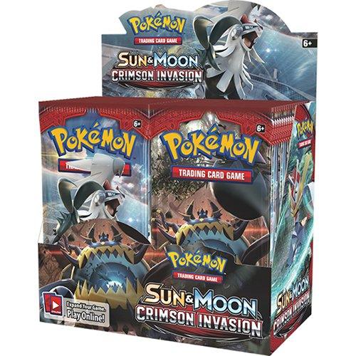 Pokemon Booster Box (36 Packs) - Sun & Moon - Crimson Invasion Pokémon 820650812491