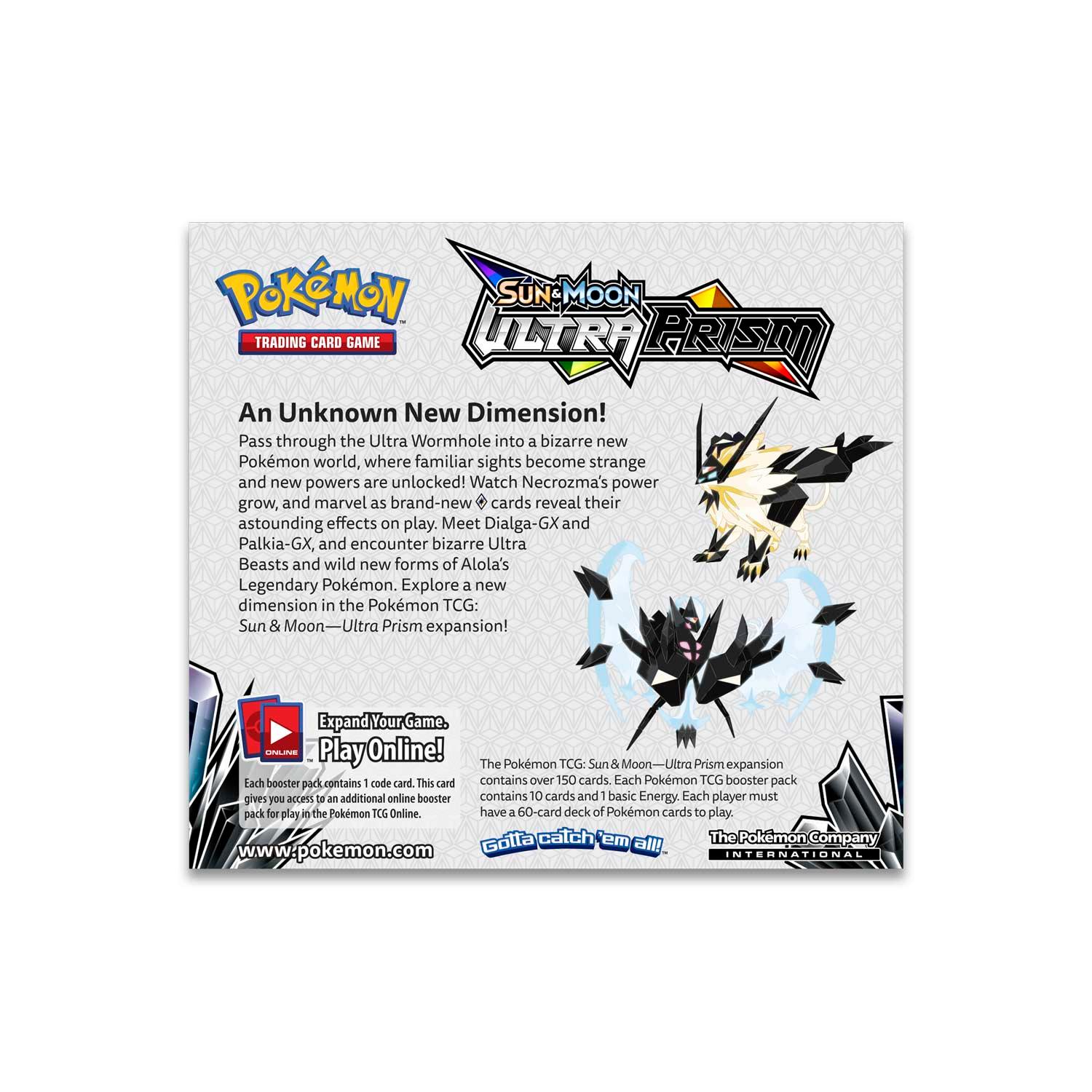 Pokemon Booster Box (36 Packs) - Sun & Moon - Ultra Prism Pokémon 820650813443